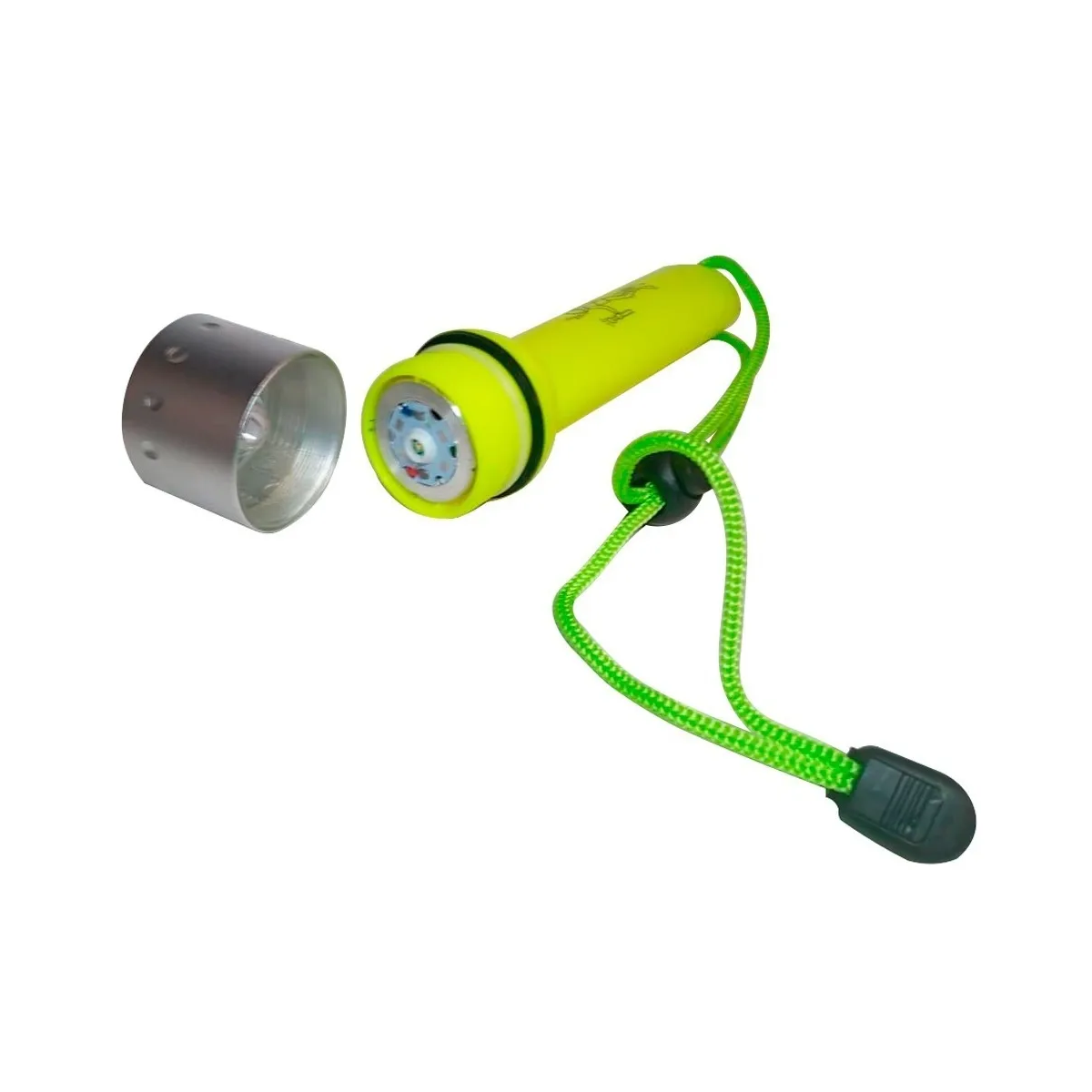 LINTERNA BUCEO LED SUMERGIBLE A 25 METROS DE PROFUNDIDAD COLOR DE LA LINTERNA AMARILLA COLOR DE - 4