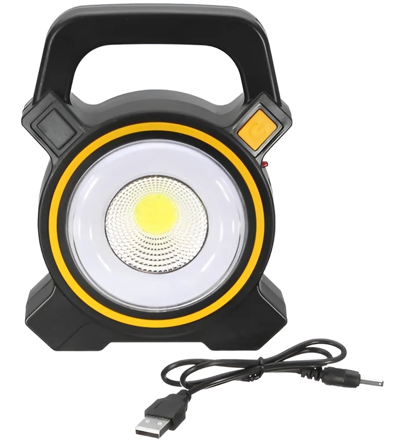PACK 3 LINTERNA FOCO LED SOLAR RECARGABLE PARA CAMPING USB COLOR DE LA LINTERNA JY-819 COLOR DE - 1