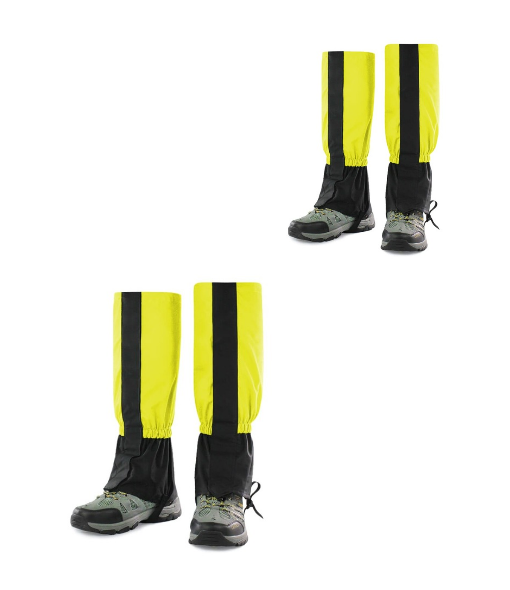 POLAINA DE NIEVE FRC CAMPSOR TREKKING OUTDOOR/FORCE, COLOR EN COLOR AMARILLO FLUOR - 2