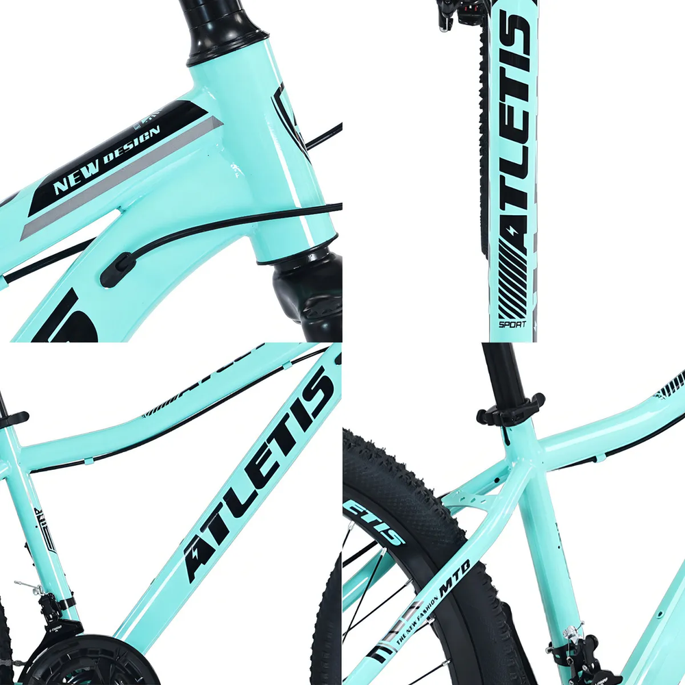 BICICLETA MOUNTAIN BIKE CRUISE ARO 26 21 VELOCIDAD MUJER COLOR 1624550 - TURQUESA TAMAÑO DEL - 3