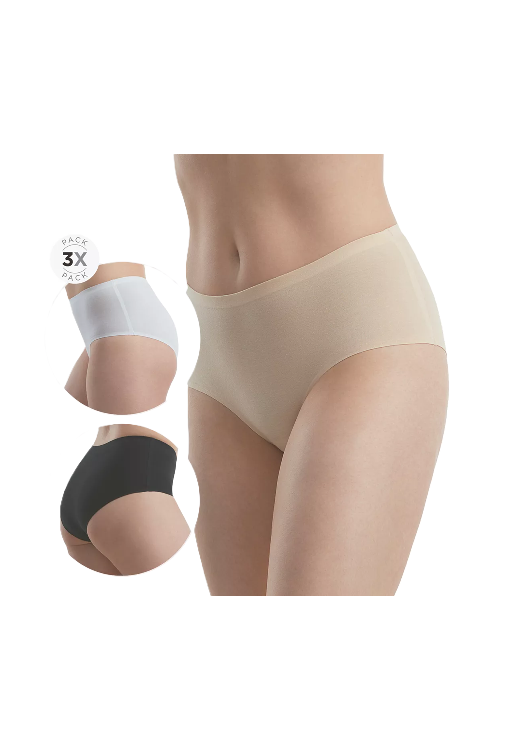 PACK 3X CALZON DE ALGODON TALLA XL, SIN DEMARCACION, 23468 - 4