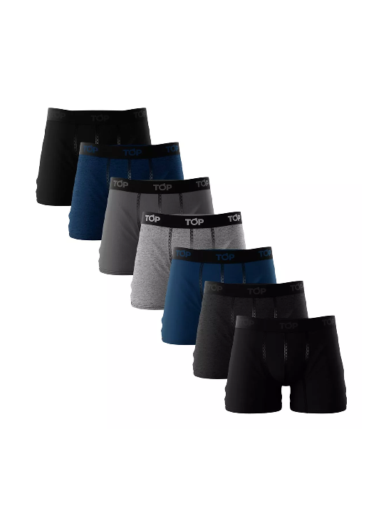 BOXER MEDIO ALGODON TALLA S, PACK DE 7, C5 TOP - 3