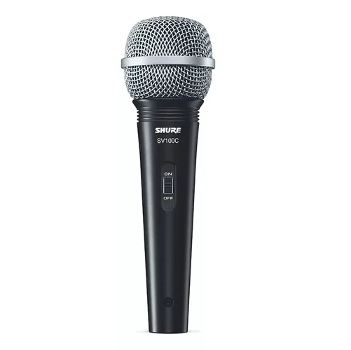 MICROFONO DINAMICO SV100 SHURE, COLOR EN COLOR NEGRO - 2