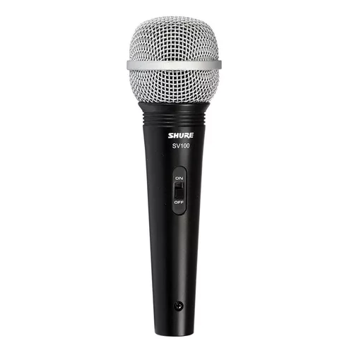 MICROFONO DINAMICO SV100 SHURE, COLOR EN COLOR NEGRO - 3