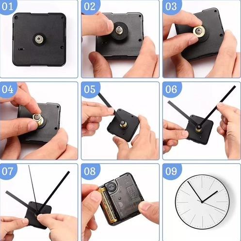 MECANISMO DE MOVIMIENTO PARA RELOJ DE ALTO TORQUE, 6 PIEZAS - 4