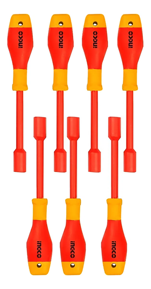 SET DESTORNILLADORES DADO HEXAGONAL AISLADO 7 PIEZAS INGCO - 2