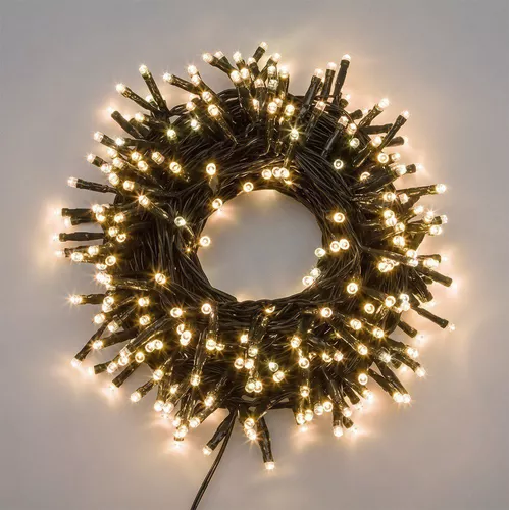 200 LUCES LED NAVIDAD 8 MODOS 13 MTS INTERIOR EXTERIOR ENCHUFE - 2