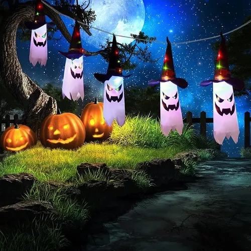LUCES DECORATIVAS DE HALLOWEEN, ADORNO MAGICO - 4