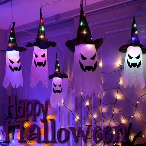 LUCES DECORATIVAS DE HALLOWEEN, ADORNO MAGICO - 6