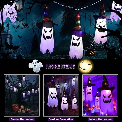 LUCES DECORATIVAS DE HALLOWEEN, ADORNO MAGICO - 7