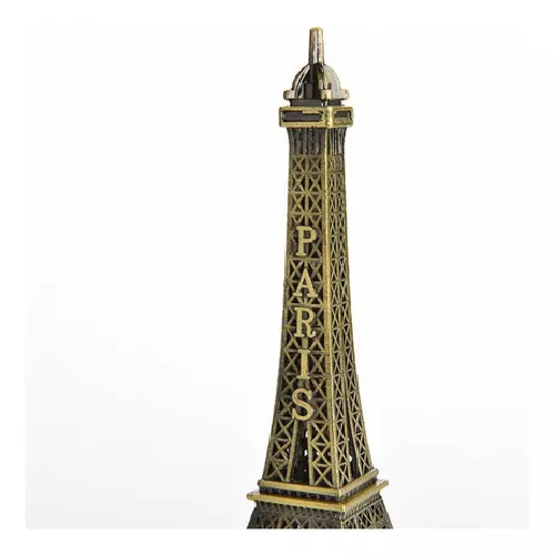 PACK DE 2 ADORNOS DE TORRE EIFFEL METALICA, PARIS, FRANCIA - 3
