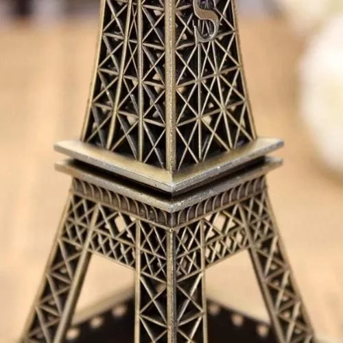 PACK DE 2 ADORNOS DE TORRE EIFFEL METALICA, PARIS, FRANCIA - 6