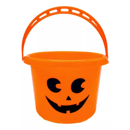 CANASTO, BALDE O RECIPIENTE PARA DULCES, CALABAZA DE HALLOWEEN - 1