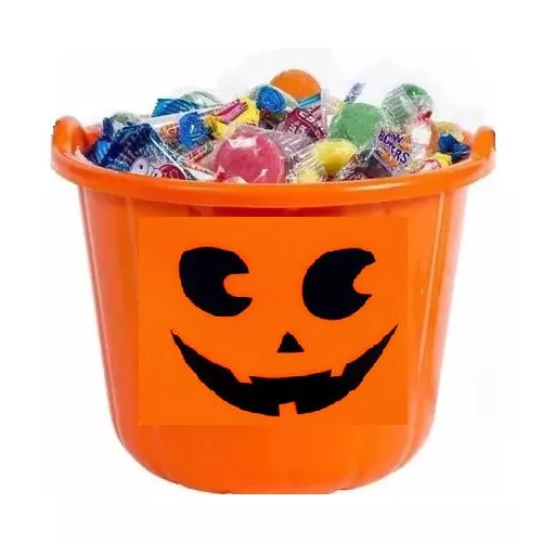 CANASTO, BALDE O RECIPIENTE PARA DULCES, CALABAZA DE HALLOWEEN - 2