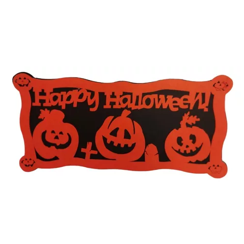 DECORACION PARA PUERTA, ADORNO COLGANTE DE HALLOWEEN - 1