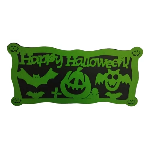 DECORACION PARA PUERTA, ADORNO COLGANTE DE HALLOWEEN - 3