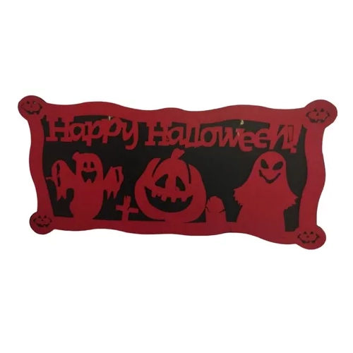 DECORACION PARA PUERTA, ADORNO COLGANTE DE HALLOWEEN - 4
