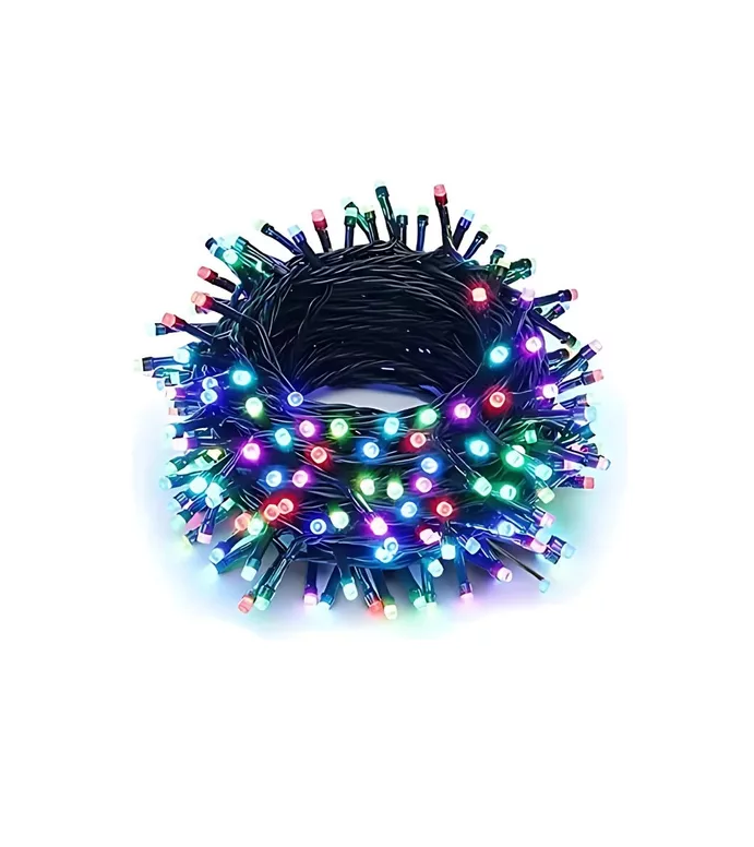 800 LEDS LUCES DE NAVIDAD GUIRNALDA MULTICOLOR 55 METROS - 1