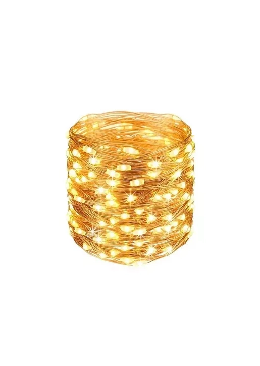 GUIRNALDA LED HADA ALAMBRE MANGUERA 40M LUCES NAVIDEÑAS - 1