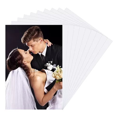 PACK DE 10 PLACAS METALICAS SUBLIMABLES, COLOR EN COLOR BLANCO, 20X30 CM - 6
