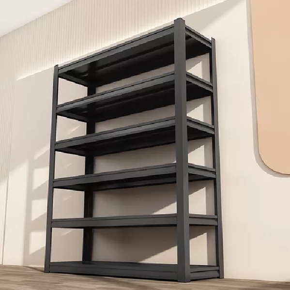 ESTANTE METALICO ARMABLE 100X30X183CM ORGANIZADOR EN COLOR NEGRO - 3