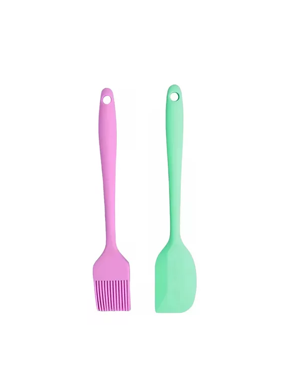 PACK DE 2 BROCHAS DE SILICONA PARA COCINA REPOSTERIA PASTELERIACL - 3
