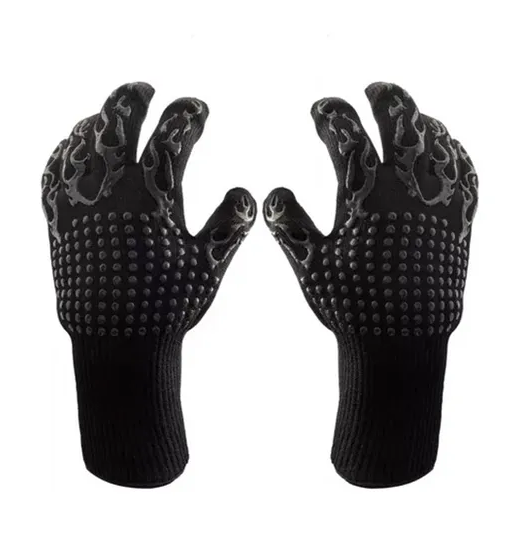 GUANTES ALTA TEMPERATURA PARA PARRILLA Y HORNO 2 UNIDADES - 1