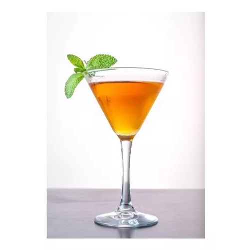 COPA MARTINI DE VIDRIO PARA COCTEL, 8.5 OZ / 100 ML, SET DE 6 PIEZAS, NADIR - 4