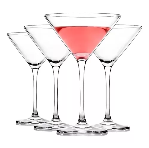 COPA MARTINI DE VIDRIO PARA COCTEL, 8.5 OZ / 100 ML, SET DE 6 PIEZAS, NADIR - 5