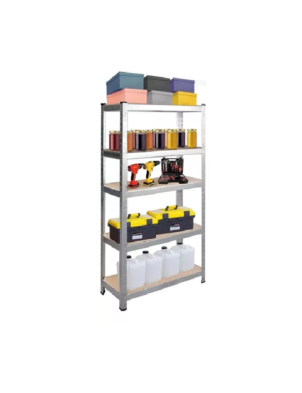 PACK 2 REPISAS INDUSTRIALES ESTANTE GALVANIZADO ARMABLE 180CM - 2