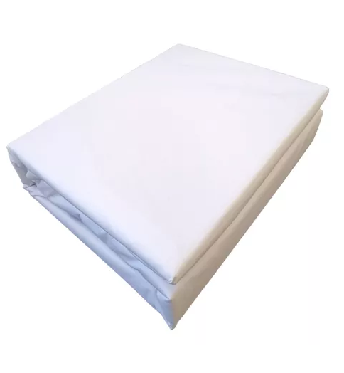 FUNDA CUBRE COLCHON IMPERMEABLE 1 PLAZA, 190X90+30 CM, COLOR EN COLOR BLANCO - 1