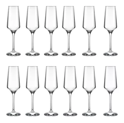 COPA BRUNELLO DE CHAMPAGNE, VIDRIO NADIR, 190 ML, CAJA DE 12 UNIDADES - 2