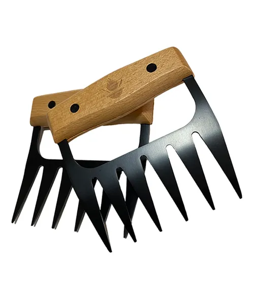 PACK DE ASADO PARRILLA 20 UDS + 2 GARRAS DE OSO INOX - 1