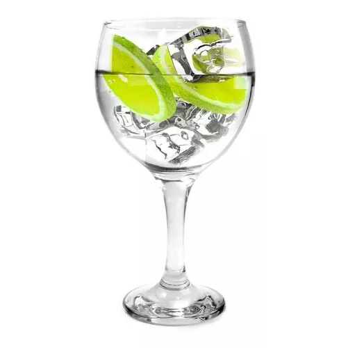 SET DE 6 COPAS BALON PARA GIN TONIC, 600 ML, NADIR, COLOR CRISTAL - 1