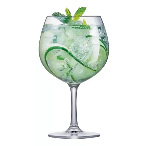 SET DE 6 COPAS BALON PARA GIN TONIC, 600 ML, NADIR, COLOR CRISTAL - 5