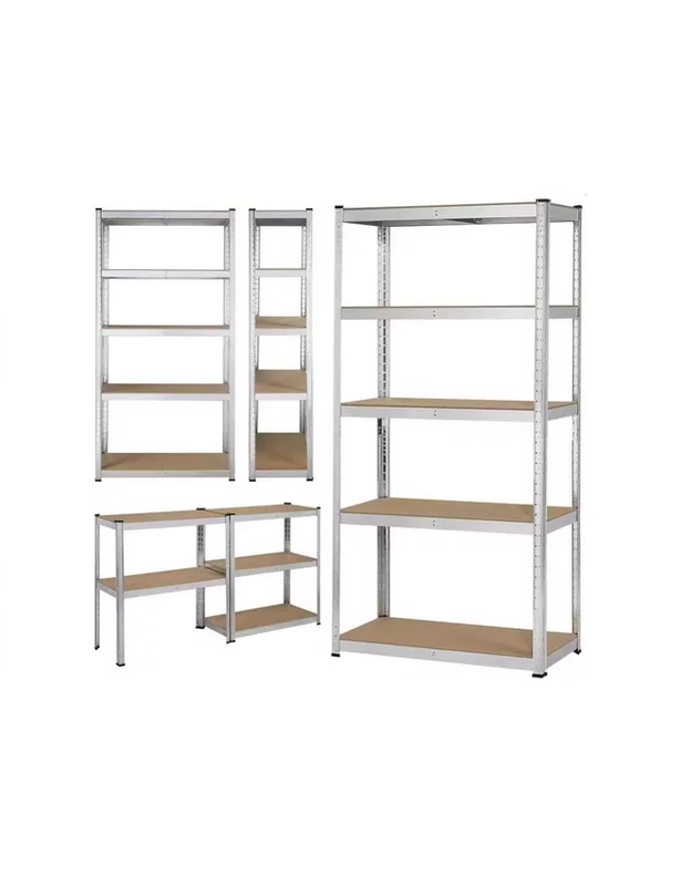 ESTANTE ACERO GALVANIZADO Y MDF 180X90X40CM MAX 875KG - 5