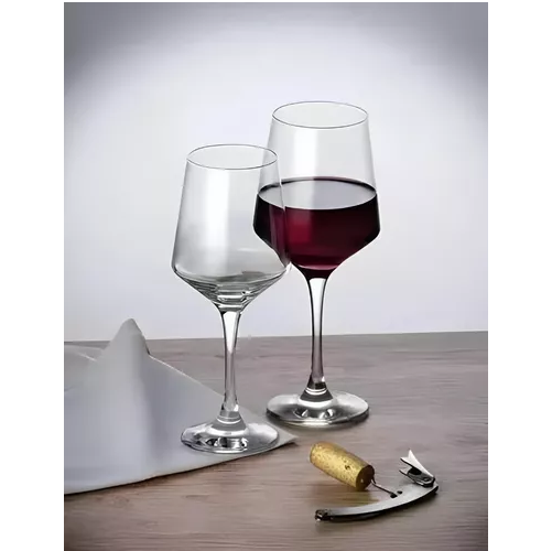 SET DE 6 COPAS DE 490 ML PARA VINO, AGUA Y COCTEL APEROL BRUNELLO, NADIR, COLOR TRANSPARENTE - 3