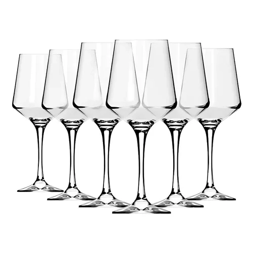 SET DE 6 COPAS DE 490 ML PARA VINO, AGUA Y COCTEL APEROL BRUNELLO, NADIR, COLOR TRANSPARENTE - 4