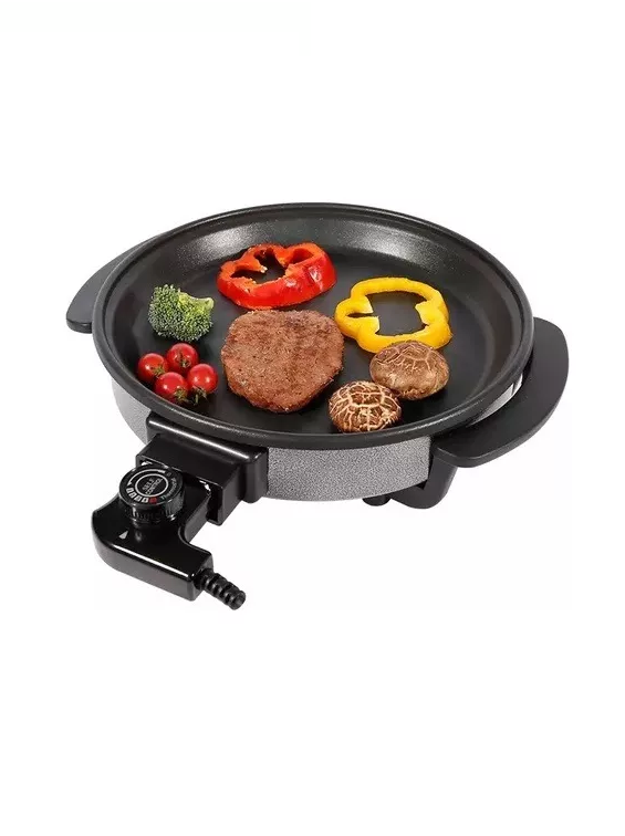 OLLA SARTE N MULTIFUNCIONAL ELE CTRICA R5405, PIZZA, PAELLA, COLOR GRIS OSCURO - 5