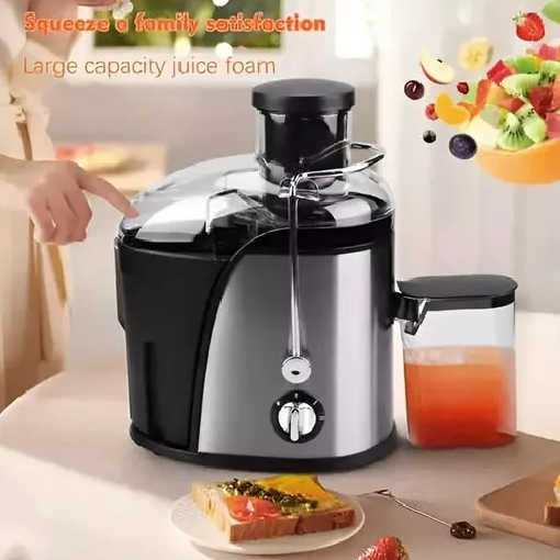 EXTRACTOR DE JUGOS EXPRIMIDOR ELE CTRICO PARA NARANJA, COLOR EN COLOR NEGRO - 4