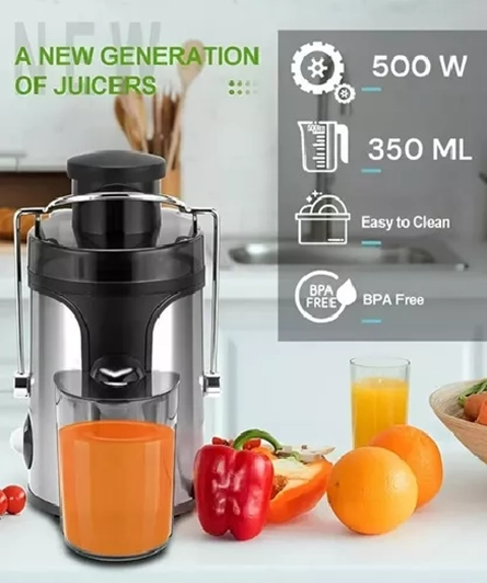 EXTRACTOR DE JUGOS EXPRIMIDOR ELE CTRICO PARA NARANJA, COLOR EN COLOR NEGRO - 5