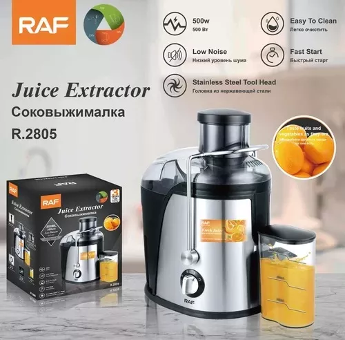 EXTRACTOR DE JUGOS EXPRIMIDOR ELE CTRICO PARA NARANJA, COLOR EN COLOR NEGRO - 6