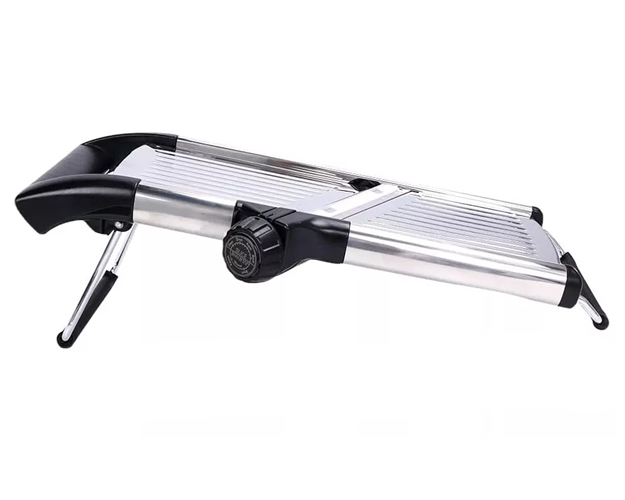 MANDOLINA CORTADOR VERDURAS RALLADOR PICADOR COCINA EN COLOR NEGRO - 1
