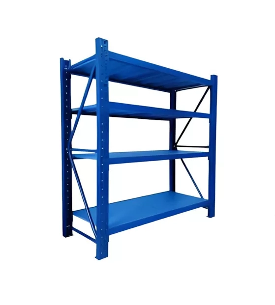 ESTANTE RACK METALICO 400KG 150X50X200CM AZUL - 1
