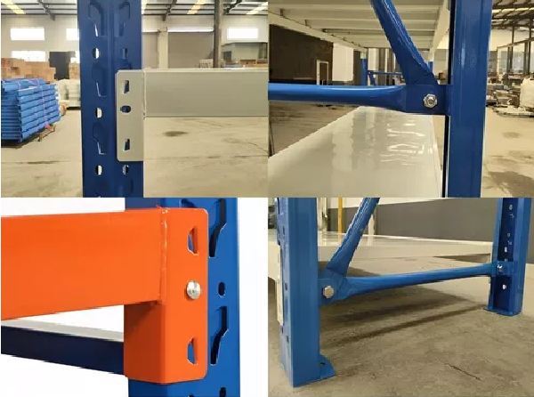 ESTANTE RACK METALICO 400KG 150X50X200CM AZUL - 3