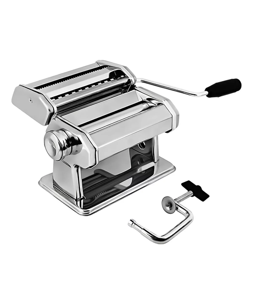 MAQUINA PARA HACER PASTA SPAGHETTI 3 EN 1 COLOR PLATEADO - 1