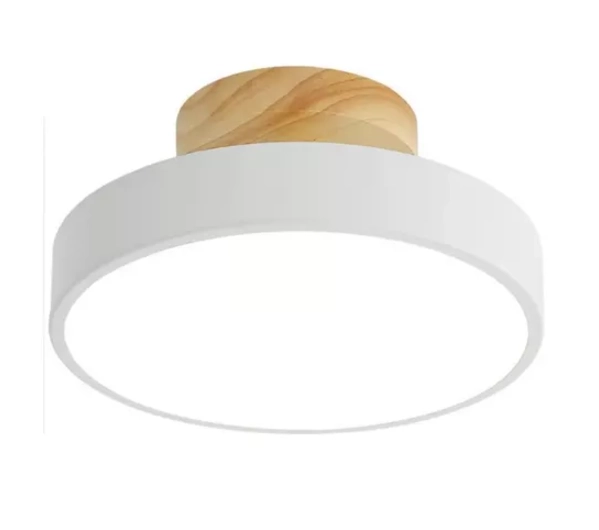 DORMITORIO GUARDARROPA PASILLO LUZ MADERA LED EN COLOR EN COLOR BLANCO - 1