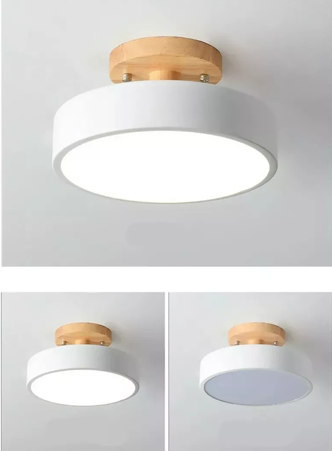 DORMITORIO GUARDARROPA PASILLO LUZ MADERA LED EN COLOR EN COLOR BLANCO - 2