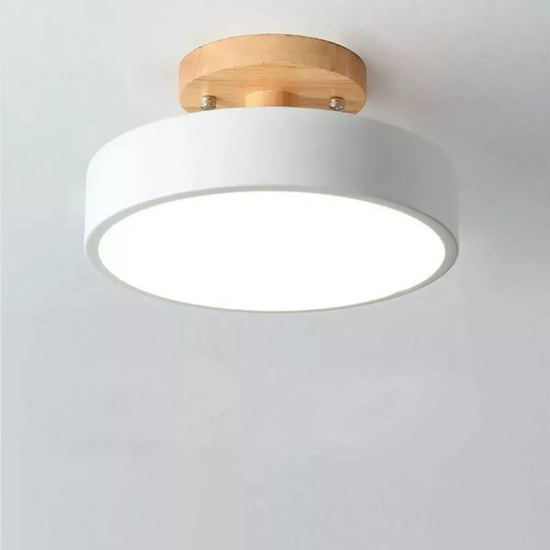 DORMITORIO GUARDARROPA PASILLO LUZ MADERA LED EN COLOR EN COLOR BLANCO - 5