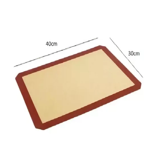 TAPETE DE SILICONA LAMINA ANTIADHERENTE HORNO 30X40CM REPOSTERIA - 2